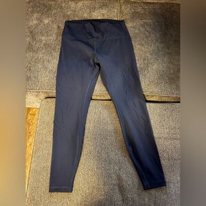Navy Blue full length Lululemon leggings